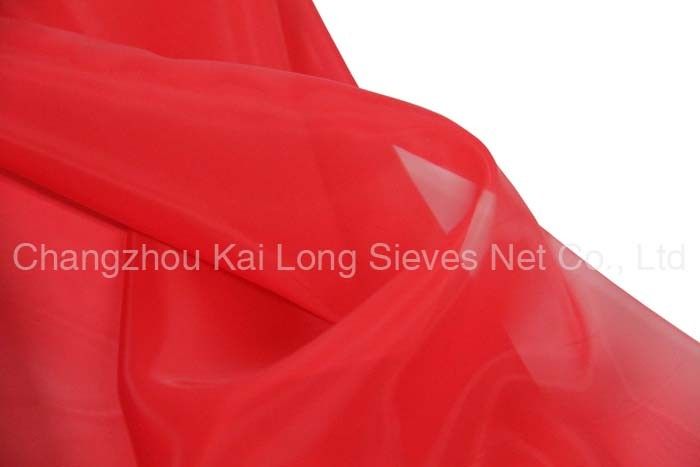 Woven Coloured Industrial Filter Cloth Screen Printing Mesh , 100% Polyester