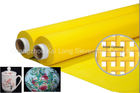 China Yellow Monofilament Polyester Mesh 16T 40mesh For Ceramic , Water-resistent factory