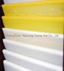 China White / yellow 48T 120 Mesh Woven Screen Mesh Plain Weave For CD factory