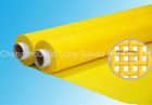 China Yellow Plain Weave Polyester Filter Mesh Wear Resistance , 100um factory
