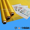 China Short Delivery Time 100% Polyester Silk Screen Print Mesh , White / Yellow factory