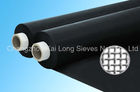 China Black Ribbon Loudspeaker Mesh With Metal Coating , 100% Polyester factory